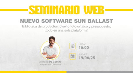 Nuevo software Sun Ballast: Biblioteca de productos, diseño fotovoltaico y presupuesto, ¡todo en una sola plataforma! 