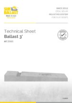 Technical Sheet Single Row Ballast 3°