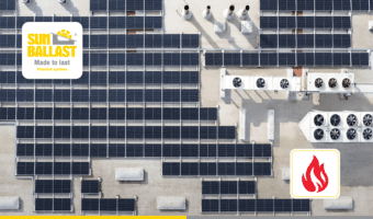 Normativa antincendio fotovoltaico 2025 con Sun Ballast
