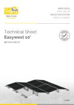 Technical Sheet EasyWest 10°