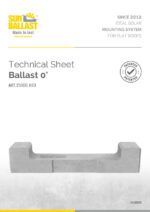 Technical Sheet Zero System 0°H20