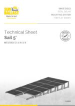 Technical Sheet Sail 5°