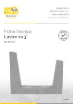 Ficha Técnica Fila Simple 10.3°