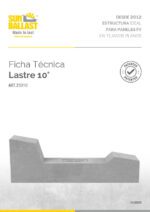 Ficha Técnica Fila Simple 10°