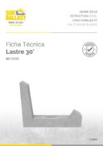 Ficha Técnica Fila Simple 30°
