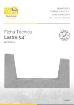 Ficha Técnica Fila Simple 5.4°