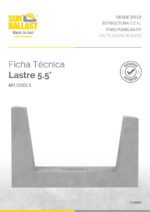 Ficha Técnica Fila Simple 5.5°