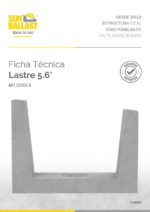 Ficha Técnica Fila Simple 5.6°