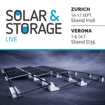 Sun Ballast at Solar & Storage Live 2026: see us in Zurich and Verona